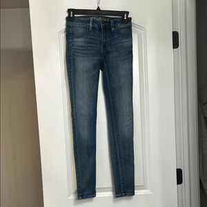 American Eagle Outfitters Blue Skinny Jeans